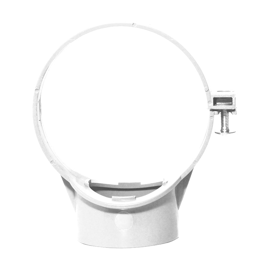 110mm Solvent Soil Strap on Boss White - drainagedistribution.co.uk