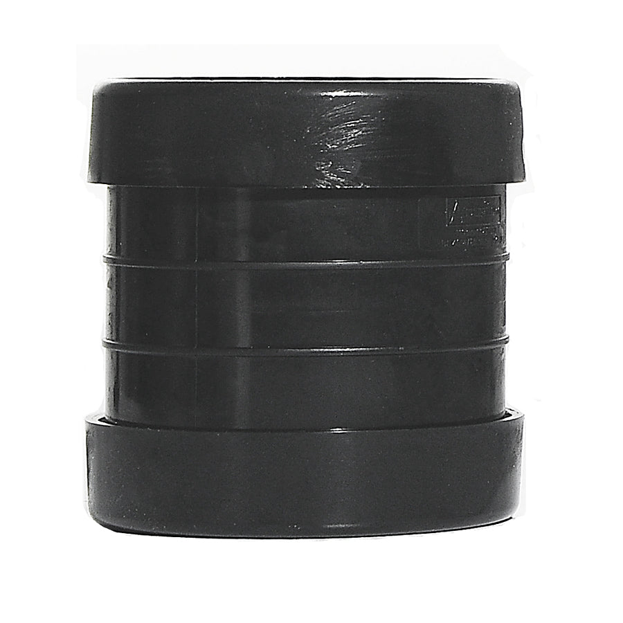 110mm Push Fit Soil Coupling Black - drainagedistribution.co.uk