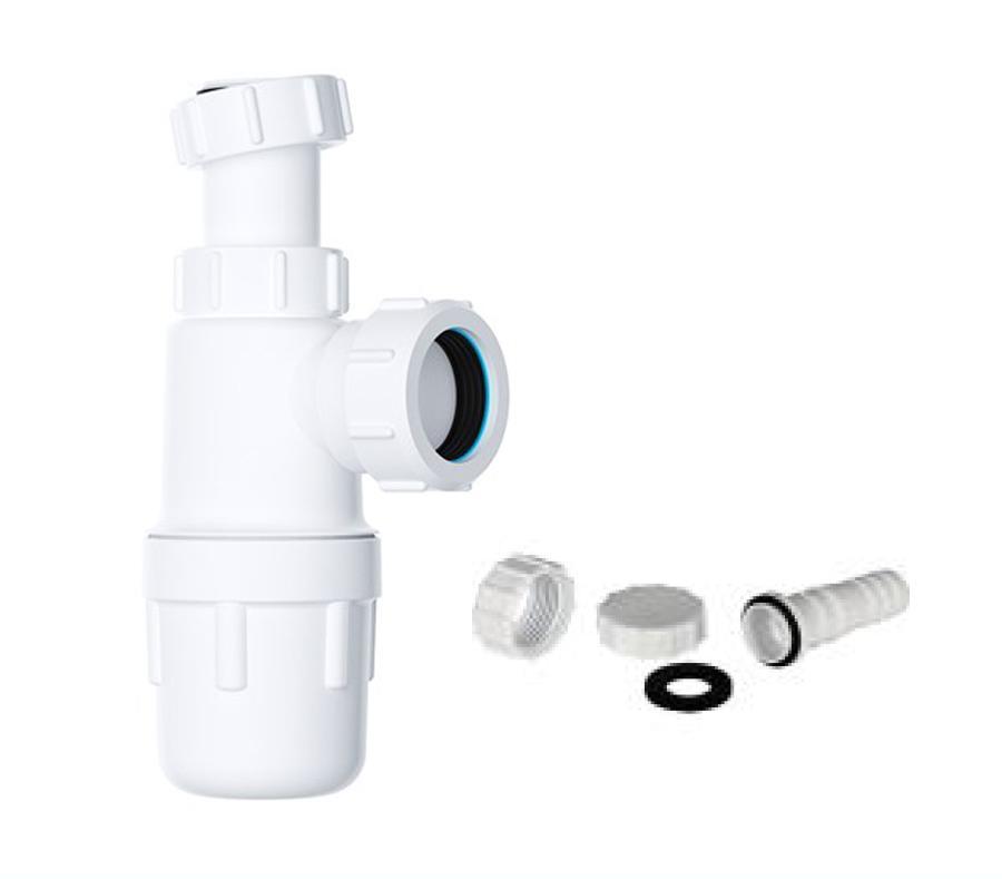 Bottle Trap 32mm with Adaptor - THE DRAINAGE DISTRIBUTION COMPANY
