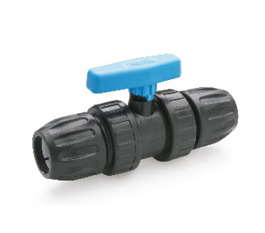 MDPE Water Pipe Lever Ball Valve 25mm - THE DRAINAGE DISTRIBUTION COMPANY