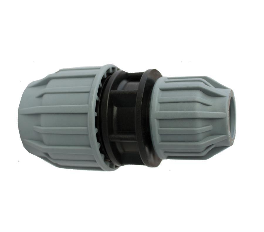 MDPE Water Pipe Reducing Coupling 50 - 32mm - THE DRAINAGE DISTRIBUTION COMPANY