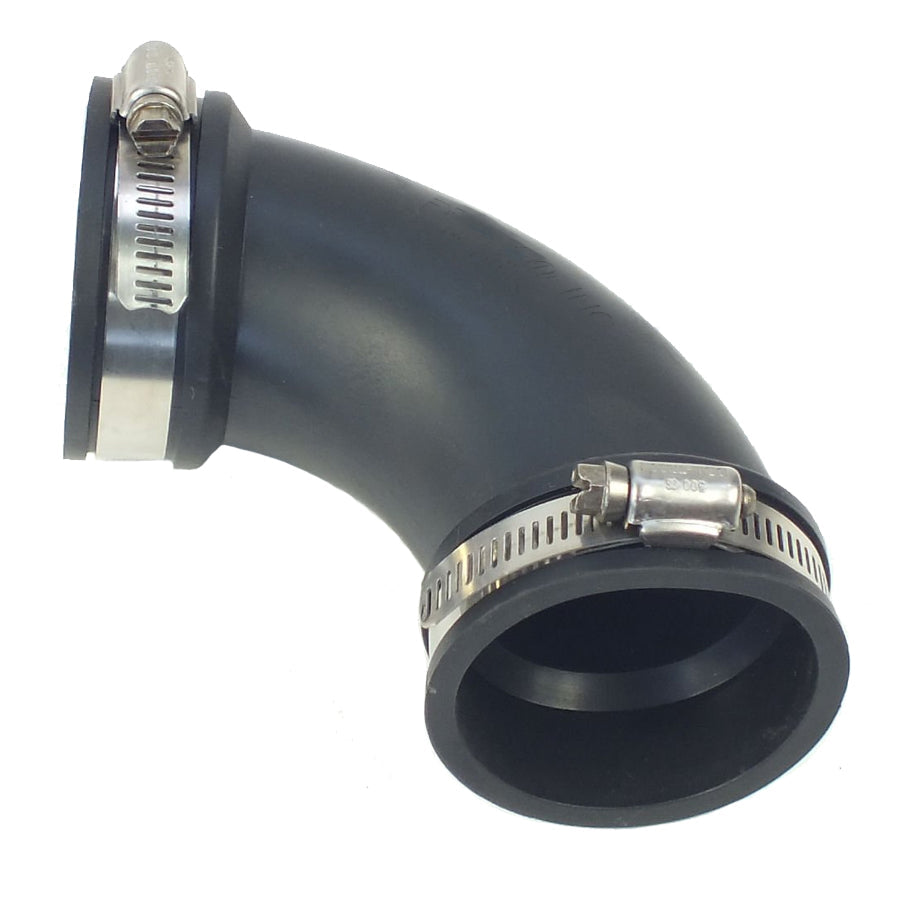 Flexible Rubber 90 Elbow 116mm - 105mm - drainagedistribution.co.uk