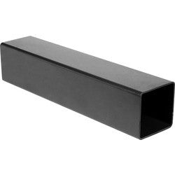 Square Line Rainwater 4mtr Black Down Pipe - drainagedistribution.co.uk