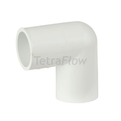 Tetraflow Solvent Weld Overflow 90 Bend White