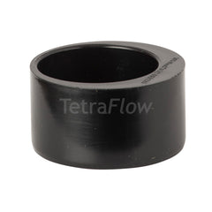 Tetraflow 50mm x 40mm Solvent Waste reducer Socket/Spigot Black