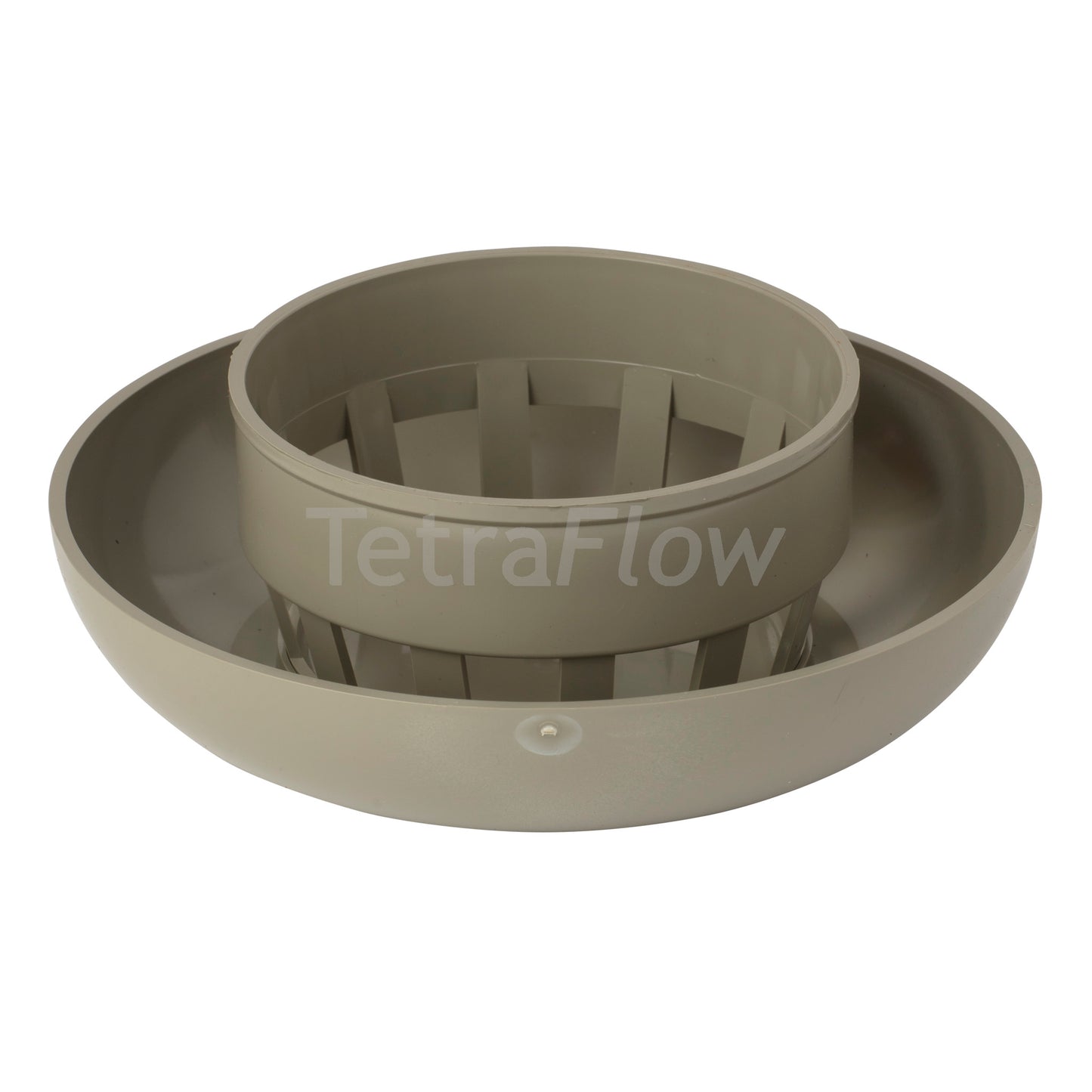 Tetraflow 110mm Solvent Soil Mushroom Vent Cowl Olive Grey