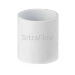 Tetraflow 40mm Solvent Waste Coupling White