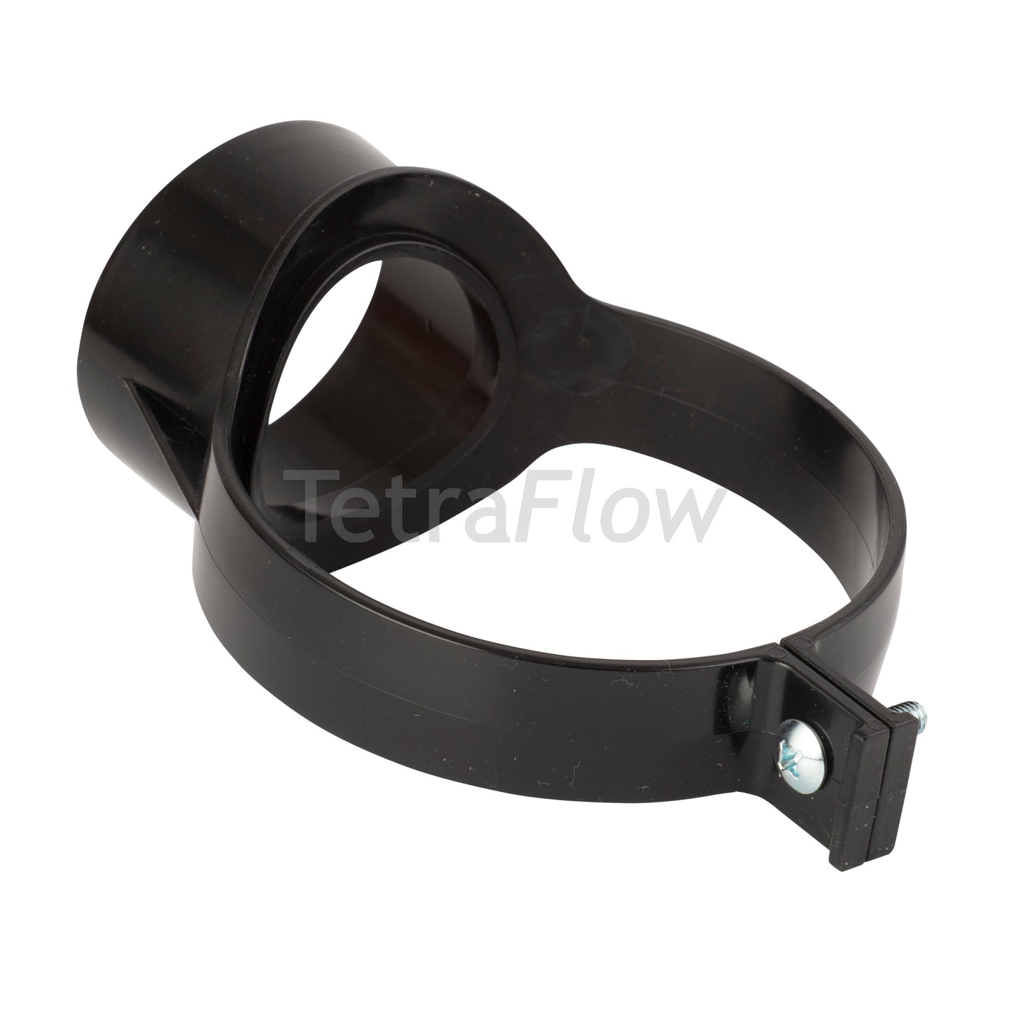 Tetraflow 110mm Solvent Soil Strap on Boss Black