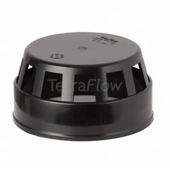 Tetraflow 110mm Solvent Soil Vent Cowl Black