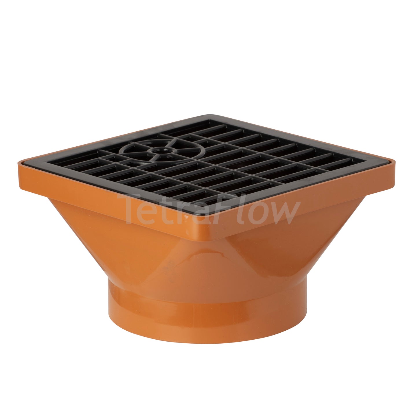 Tetraflow Underground Soil Pipe 110mm Square Hopper