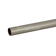 Tetraflow 40mm Solvent Waste Pipe Plain End 3mtr Olive Grey