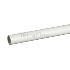 Tetraflow Solvent Weld Overflow 3mtr Pipe White