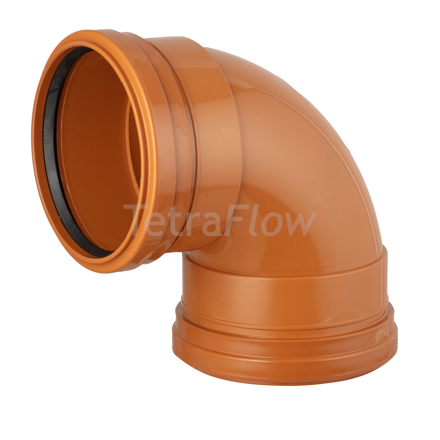 Tetraflow Underground Soil Pipe 110mm Bend 92° Double Socket