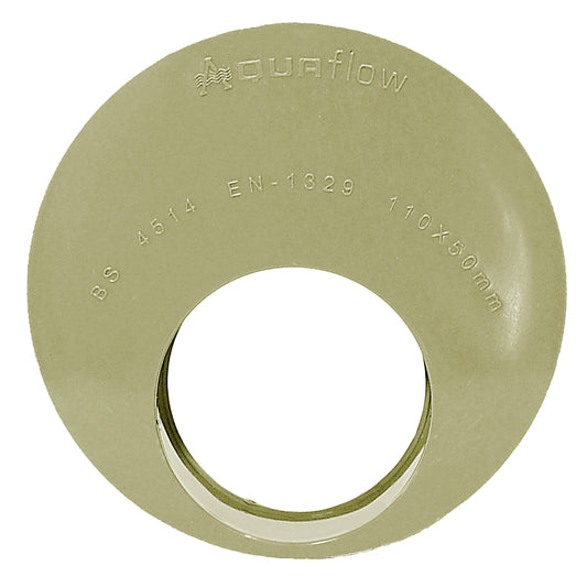 110mm Solvent Soil Reducer Socket/Spigot Olive Grey - drainagedistribution.co.uk