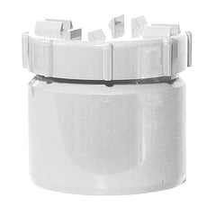 110mm Solvent Soil Access Plug with Screw Cap White