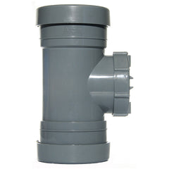 110mm Push Fit Soil Access Pipe Grey