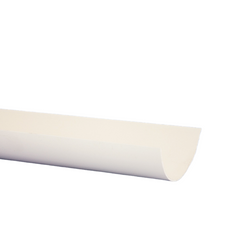 Half Round Rainwater 4mtr Gutter White **COLLECTION ONLY**