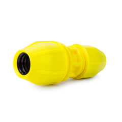 MDPE Yellow Gas Pipe Reduced Coupling 32mm x 25mm