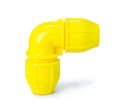 MDPE Yellow Gas Pipe Elbow 25mm