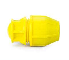 MDPE Yellow Gas Pipe Stop End 25mm