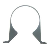 160mm Pipe Support Bracket Grey - drainagedistribution.co.uk