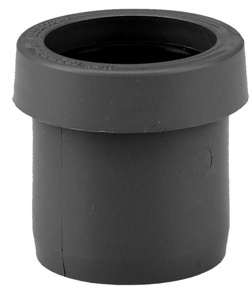 Push Fit Waste Reducer 40 x 32mm Black - drainagedistribution.co.uk