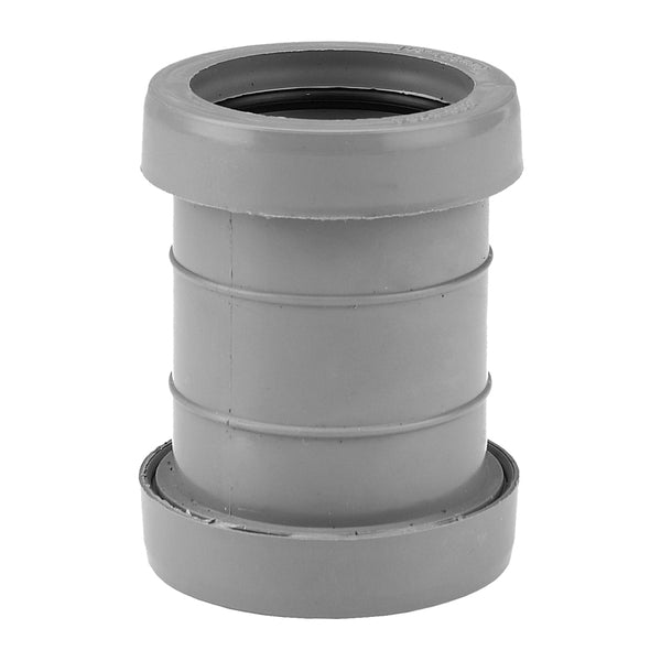 Push Fit Waste Coupling Grey 32mm - drainagedistribution.co.uk