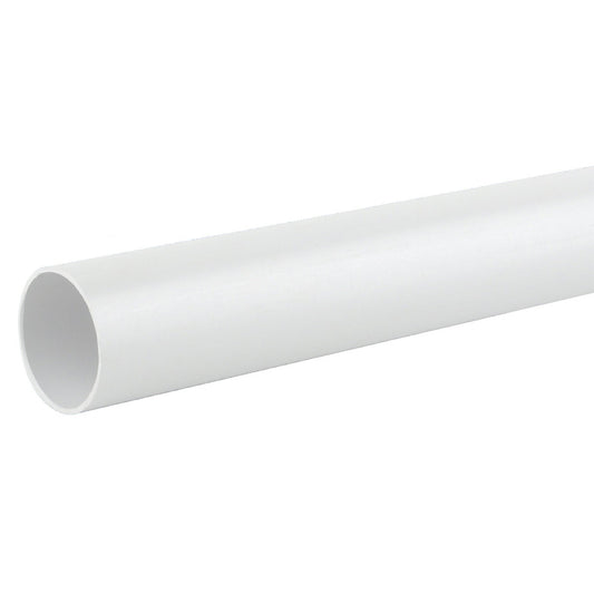 Push Fit Waste Pipe Plain End 32mm x 3mtr White - THE DRAINAGE DISTRIBUTION COMPANY