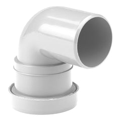 Push Fit Waste P-S Trap Convertor White 32mm