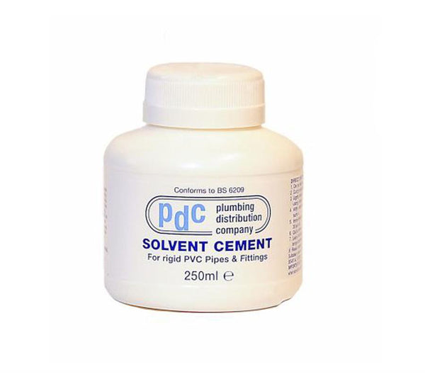 PDC Solvent Cement 250ml - THE DRAINAGE DISTRIBUTION COMPANY
