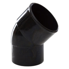 50mm Solvent Waste Spigot Bend 45 Black