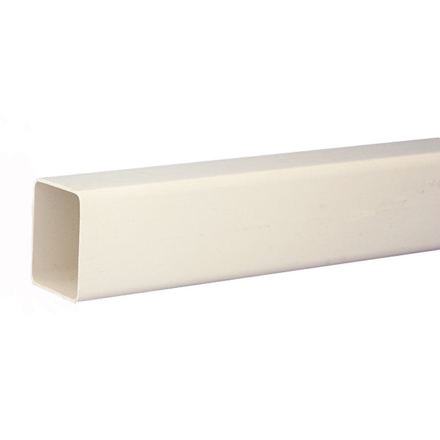 Square Water Line Square Line Rainwater 4mtr White Down Pipe **COLLECTION ONLY** – THE ...