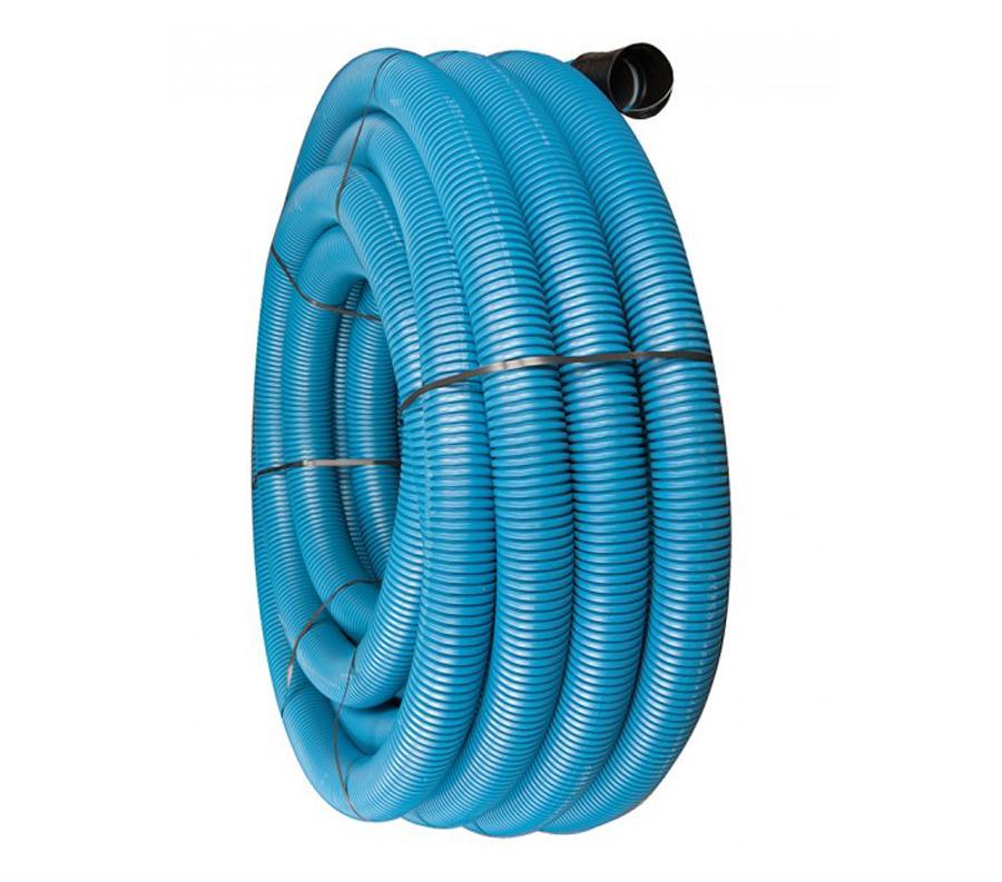 Twinwall Ducting Blue 63mm x 50mtr - THE DRAINAGE DISTRIBUTION COMPANY