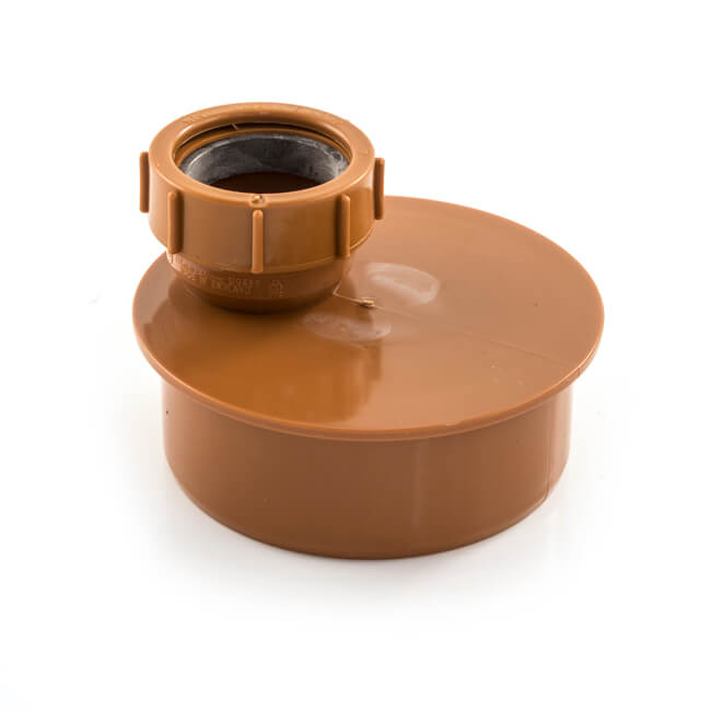 110mm Push Fit Soil Waste Adaptor 32mm Underground - drainagedistribution.co.uk