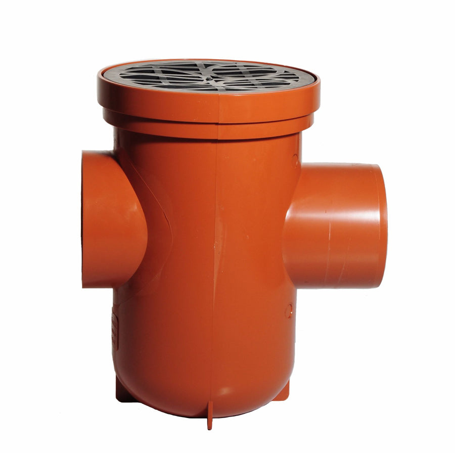 Underground Soil Pipe 110mm Universal Roddable Gully with Back Inlet ...